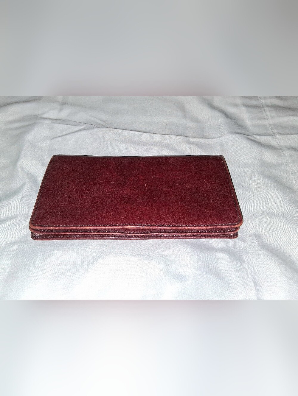Brahmin Burgundy Leather Wallet